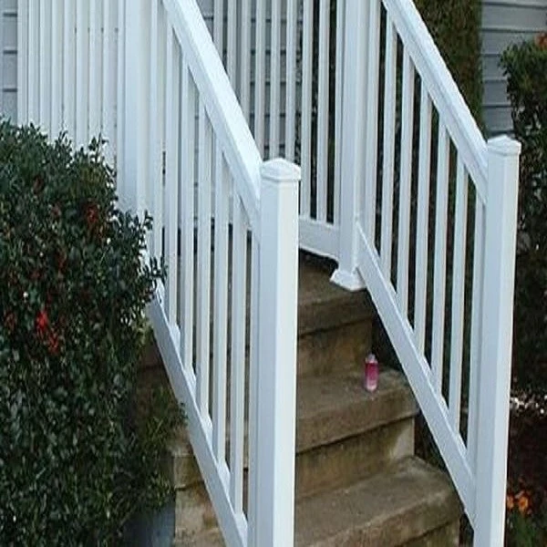 6 white vinyl stair railing 6 white vinyl stair railing