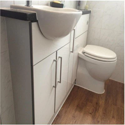 Vinyl antibacterieel bord voor badkamerkasten