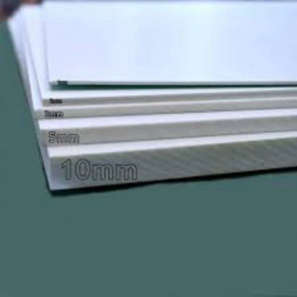 PVC Wit Kunststof Vellen 5mm