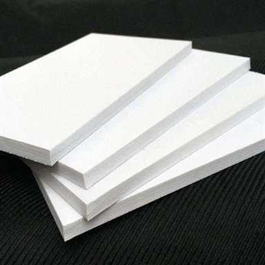 Witte korst PVC-schuimplaat voor decoratie