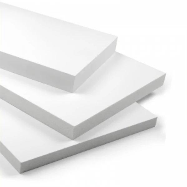Witte 5 mm PVC-schuimplaat