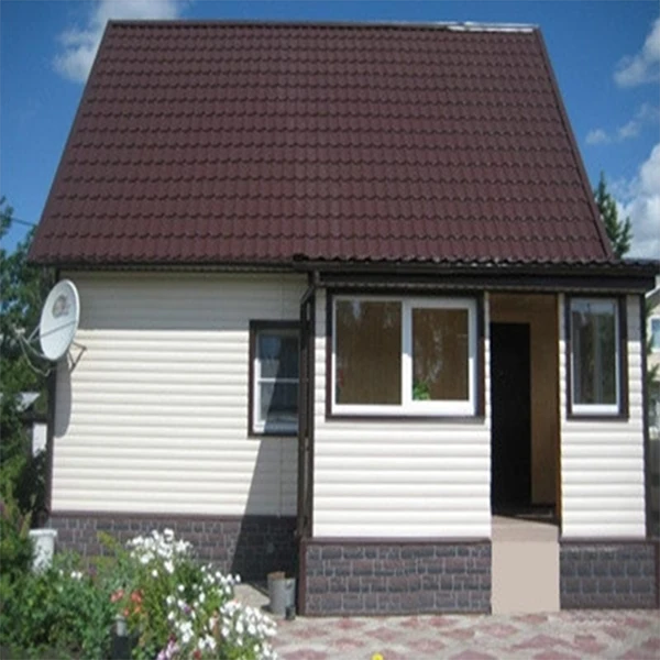 Witte PVC-afwerkingsplaat voor buiten